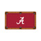 Alabama Crimson Tide 7'/8' Recreational Billiard Table Felt - Script A Logo Alabama Crimson Tide 7'/8' Recreational Billiard Table Felt - Script A Logo
