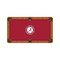 Alabama Crimson Tide 9' Recreational Billiard Table Felt - Circle Logo Alabama Crimson Tide 9' Recreational Billiard Table Felt - Circle Logo