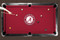 Alabama Crimson Tide 9' Recreational Billiard Table Felt - Circle Logo