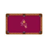 Arizona State Sun Devils 7'/8' Recreational Billiard Table Felt - Mascot