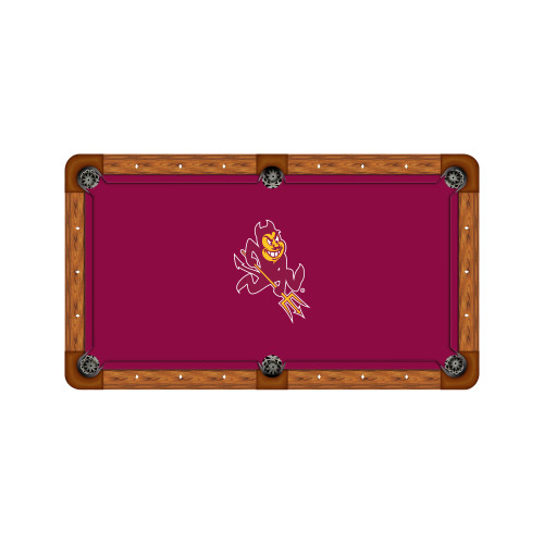 Arizona State Sun Devils 7'/8' Recreational Billiard Table Felt - Mascot