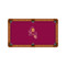 Arizona State Sun Devils 7'/8' Recreational Billiard Table Felt - Mascot Arizona State Sun Devils 7'/8' Recreational Billiard Table Felt - Mascot