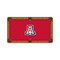 Arizona Wildcats 9' Recreational Billiard Table Felt - Classic A Logo on Red Arizona Wildcats 9' Recreational Billiard Table Felt - Classic A Logo on Red