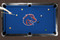 Boise State Broncos 7'/8' Recreational Billiard Table Felt - Mascot on Blue