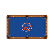 Boise State Broncos 9' Recreational Billiard Table Felt - Mascot on Blue