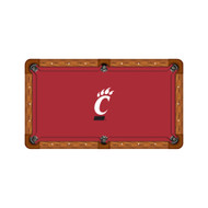 Cincinnati Bearcats 9' Recreational Billiard Table Felt