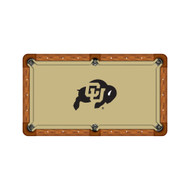 Colorado Buffaloes 7'/8' Recreational Billiard Table Felt