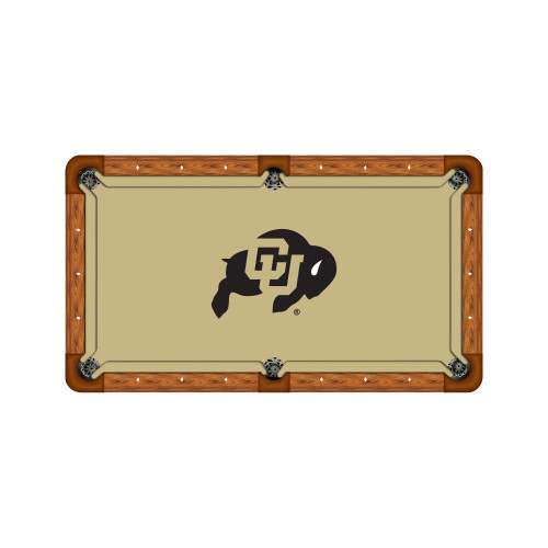 Colorado Buffaloes 7'/8' Recreational Billiard Table Felt