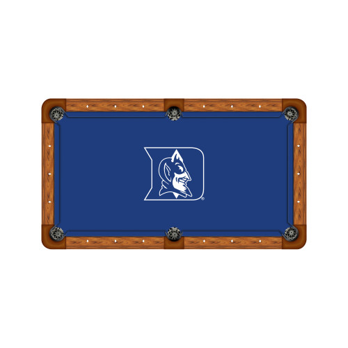 Duke Blue Devils 7'/8' Recreational Billiard Table Felt - Mascot