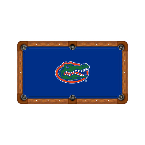 Florida Gators 9' Recreational Billiard Table Felt - Mascot