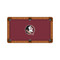 Florida State Seminoles 9' Recreational Billiard Table Felt - Mascot on Garnet Florida State Seminoles 9' Recreational Billiard Table Felt - Mascot on Garnet
