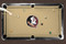 Florida State Seminoles 7'/8' Recreational Billiard Table Felt - Mascot on Gold