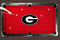 Georgia Bulldogs 9' Recreational Billiard Table Felt - G Logo