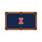 Illinois Fighting Illini 7'/8' Recreational Billiard Table Felt - I Logo on Navy