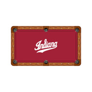 Indiana Hoosiers 7'/8' Recreational Billiard Table Felt - Script Logo
