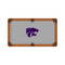 Kansas State Wildcats 7'/8' Recreational Billiard Table Felt - Mascot on Gray