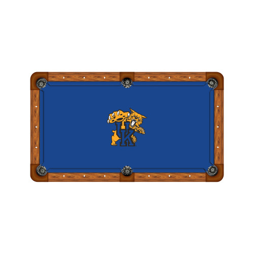 Kentucky Wildcats 9' Recreational Billiard Table Felt - Mascot
