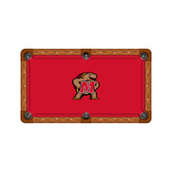Maryland Terrapins 9' Recreational Billiard Table Felt