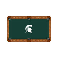 Michigan State Spartans 7'/8' Recreational Billiard Table Felt - Helmet