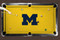 Michigan Wolverines 7'/8' Recreational Billiard Table Felt - M Logo on Maize