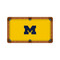 Michigan Wolverines 9' Recreational Billiard Table Felt - M Logo on Maize