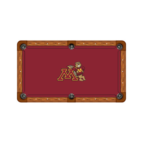 Minnesota Golden Gophers 7'/8' Recreational Billiard Table Felt - Mascot