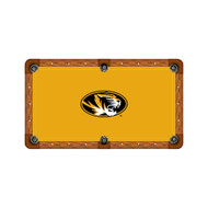 Missouri Tigers 7'/8' Recreational Billiard Table Felt - Oval Logo