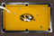 Missouri Tigers 9' Recreational Billiard Table Felt - Oval Logo