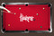 Nebraska Cornhuskers 7'/8' Recreational Billiard Table Felt - Script Logo