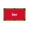 Nebraska Cornhuskers 9' Recreational Billiard Table Felt - Script Logo Nebraska Cornhuskers 9' Recreational Billiard Table Felt - Script Logo