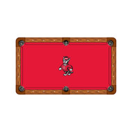 NC State Wolfpack 7'/8' Recreational Billiard Table Felt - Mascot