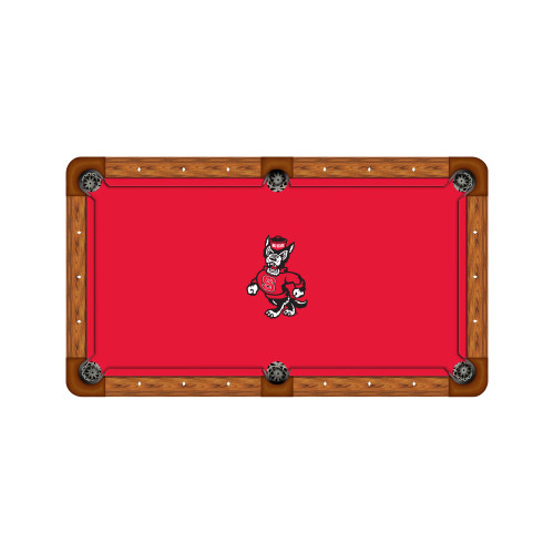 NC State Wolfpack 7'/8' Recreational Billiard Table Felt - Mascot
