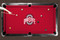 Ohio State Buckeyes 9' Recreational Billiard Table Felt - Logo