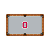 Ohio State Buckeyes 7'/8' Recreational Billiard Table Felt - O Logo