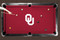 Oklahoma Sooners 9' Recreational Billiard Table Felt - OU Logo