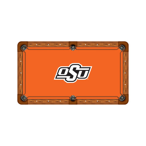 Oklahoma State Cowboys 9' Recreational Billiard Table Felt - OSU Logo