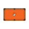 Oklahoma State Cowboys 9' Recreational Billiard Table Felt - Mascot