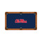 Ole Miss Rebels 7'/8' Recreational Billiard Table Felt - Script Logo Ole Miss Rebels 7'/8' Recreational Billiard Table Felt - Script Logo