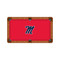 Ole Miss Rebels 9' Recreational Billiard Table Felt - Script M Logo