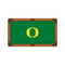 Oregon Ducks 7'/8' Recreational Billiard Table Felt - O Logo