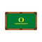 Oregon Ducks 7'/8' Recreational Billiard Table Felt - Text Logo