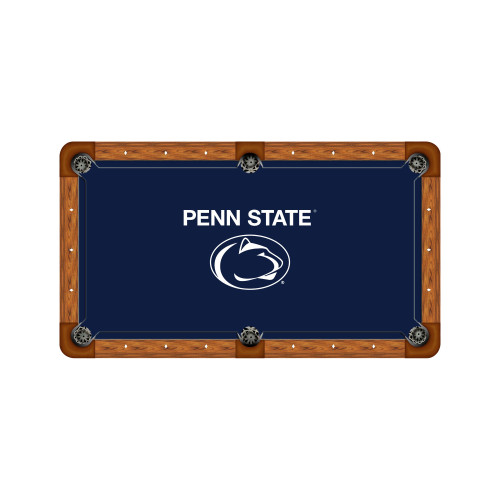 Penn State Nittany Lions 7'/8' Recreational Billiard Table Felt - Text Logo