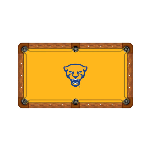 Pittsburgh Panthers 9' Recreational Billiard Table Felt - Mascot