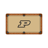 Purdue Boilermakers 9' Recreational Billiard Table Felt - P Logo