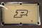 Purdue Boilermakers 9' Recreational Billiard Table Felt - P Logo