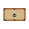 Purdue Boilermakers 9' Recreational Billiard Table Felt - Mascot