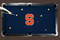 Syracuse Orange 7'/8' Recreational Billiard Table Felt - Block S on Navy
