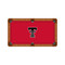 Texas Tech Red Raiders 7'/8' Recreational Billiard Table Felt - Text Logo