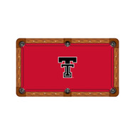 Texas Tech Red Raiders 9' Recreational Billiard Table Felt - Text Logo