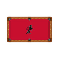 Texas Tech Red Raiders 9' Recreational Billiard Table Felt - Mascot